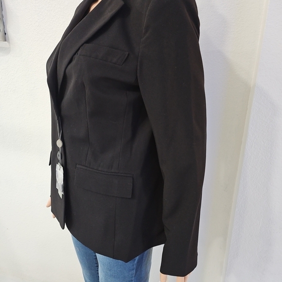 Ico Uniforms  Black Women's Suit Jacket NWT - Picture 3 of 10